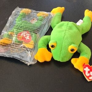 Ty Beanie "Smoochy" & Baby Set